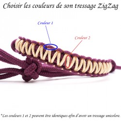 Licol éthologique ZigZag personnalisable